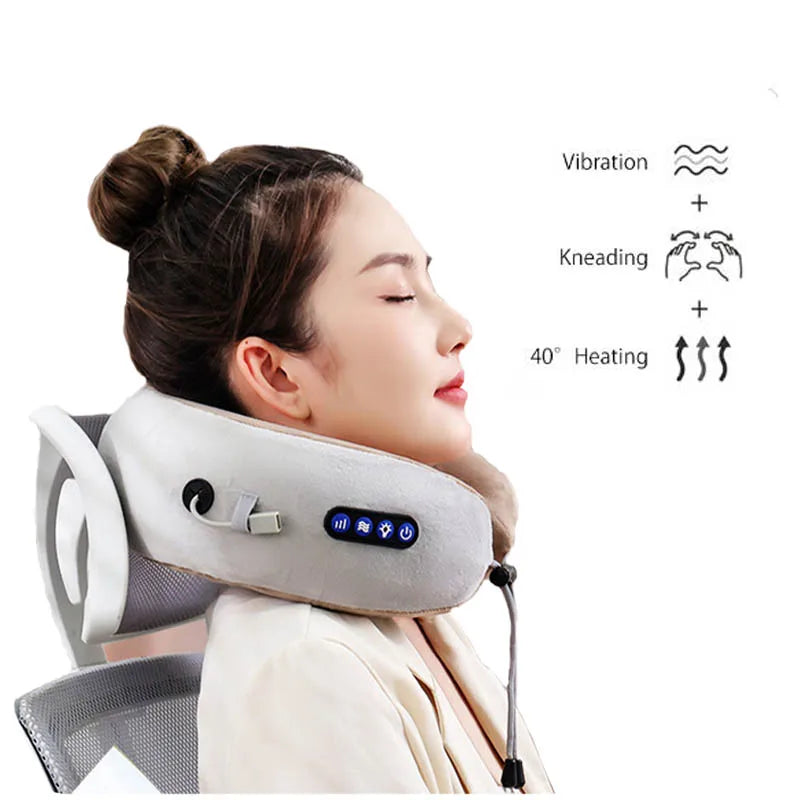 Rechargeable U-Shaped Neck and Shoulder Massager