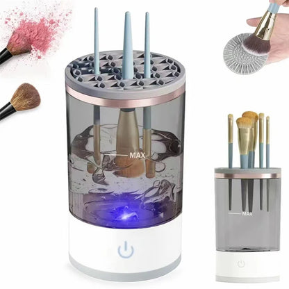 Portable USB Electric Makeup Brush Cleaner Machine