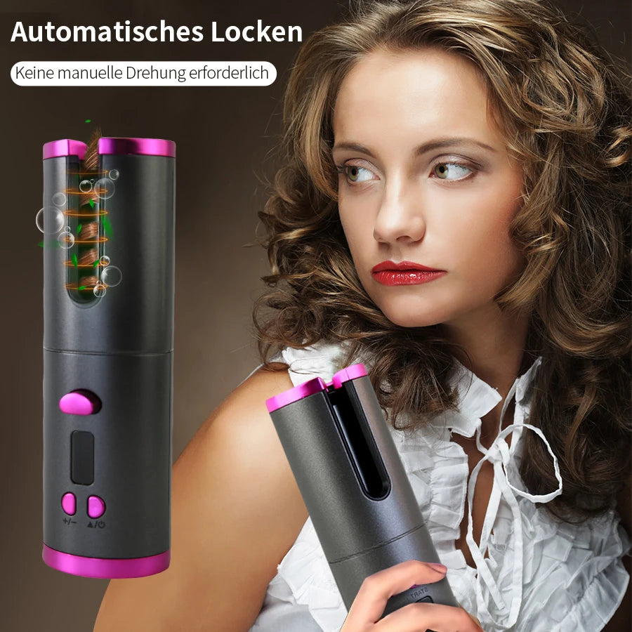 Wireless Automatic Hair Waver