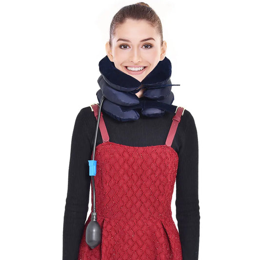 Inflatable 3-Layer Neck Massager