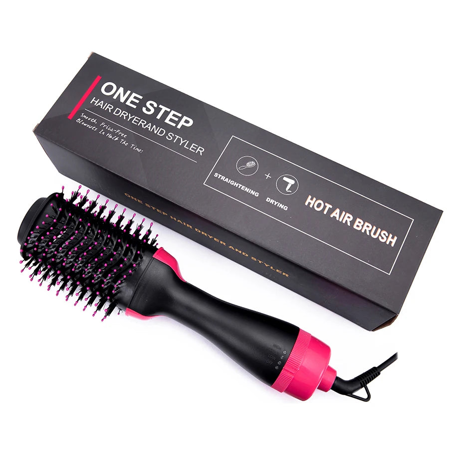 One Step Hot Air Brush - Hair Dryer & Volumizer