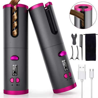 Wireless Automatic Hair Waver