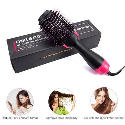 One Step Hot Air Brush - Hair Dryer & Volumizer