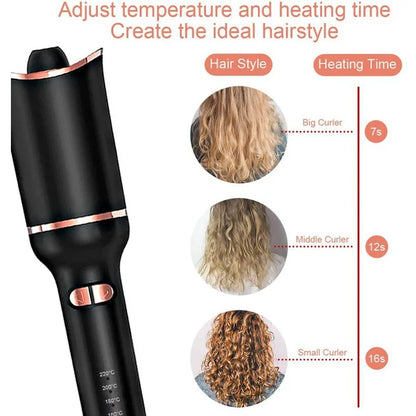 Automatic Rotating Hair Curler