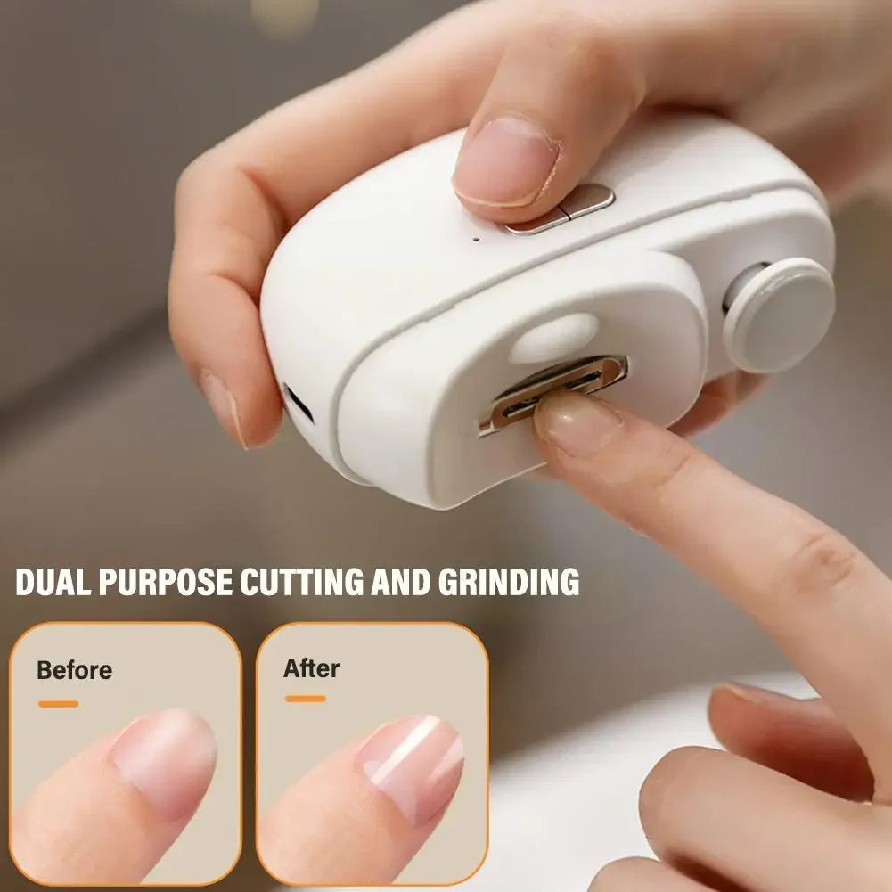 Electric Automatic Nail Clipper with Light