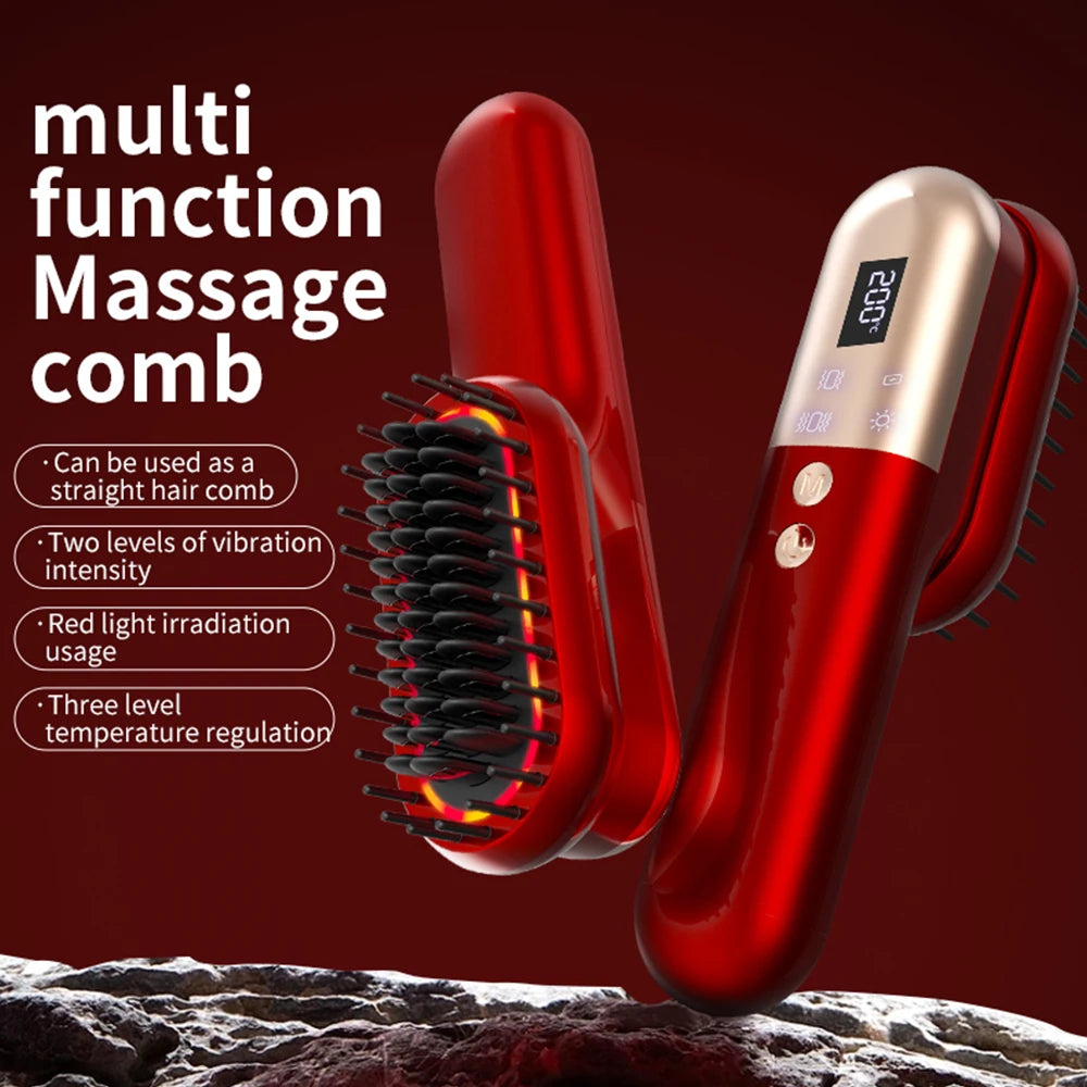 Red Light Therapy Comb – Scalp Care & Hair Growth Stimulator