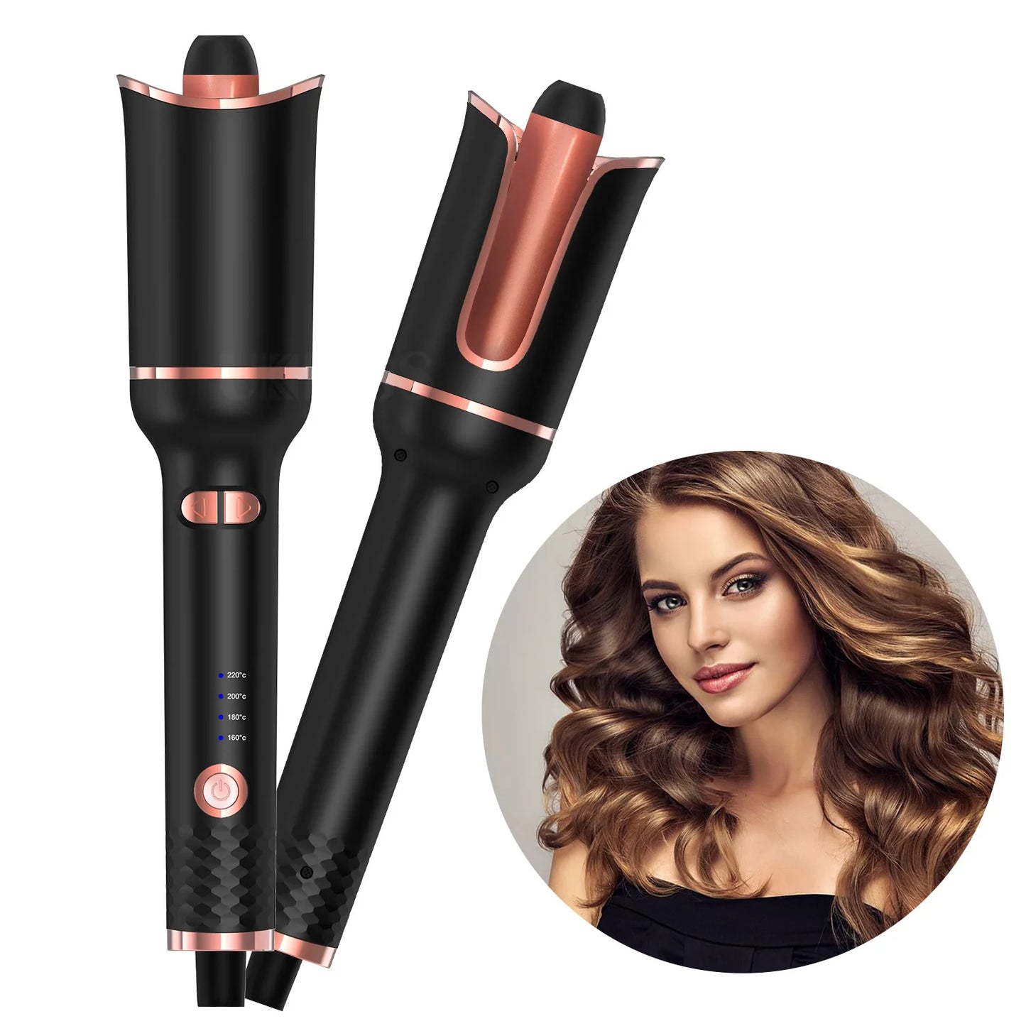 Automatic Rotating Hair Curler