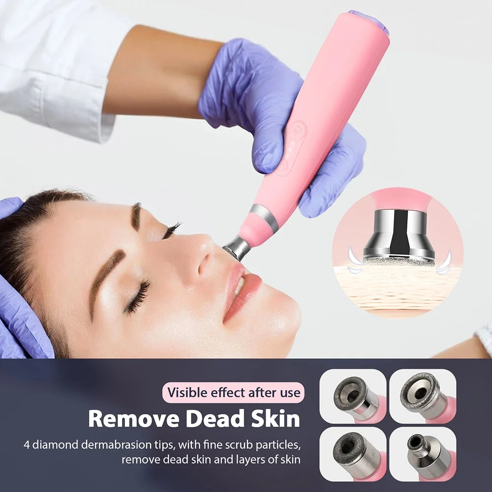 Portable Diamond Microdermabrasion & Hydrodermabrasion Machine