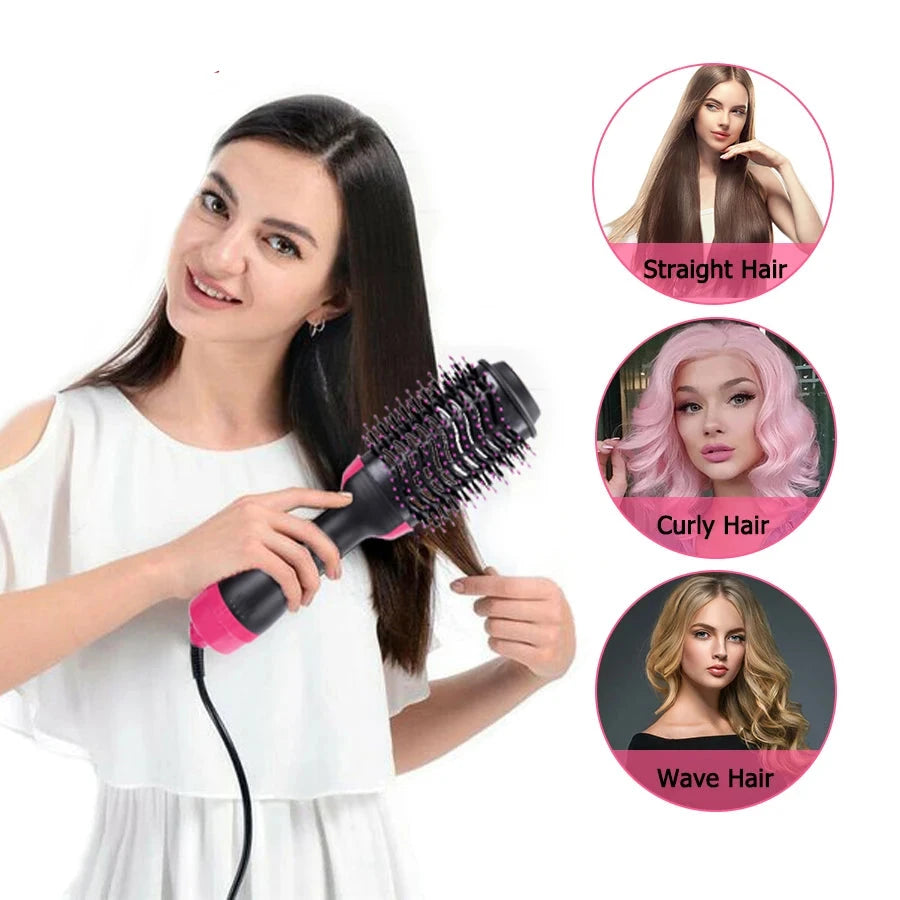 One Step Hot Air Brush - Hair Dryer & Volumizer