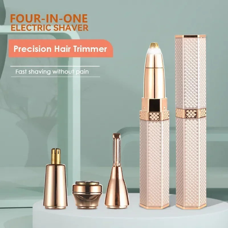 4-in-1 Electric Facial Hair Removal Epilator