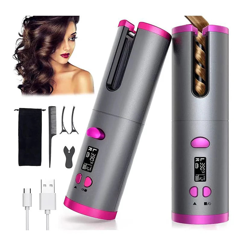 Wireless Automatic Hair Waver