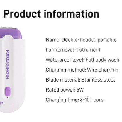 Rechargeable Epilator Hair Removal Kit