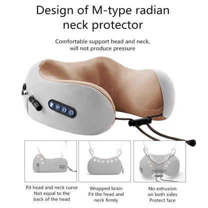 Rechargeable U-Shaped Neck and Shoulder Massager