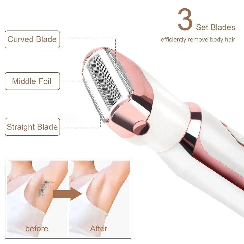 4-in-1 Electric Razor Shaver