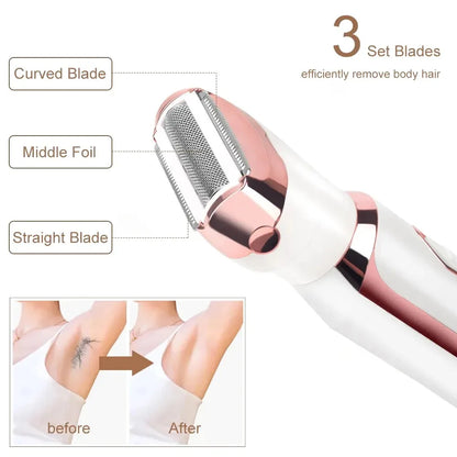 4-in-1 Electric Razor Shaver