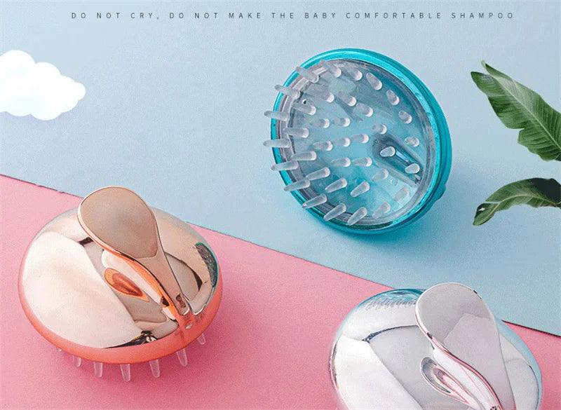 Silicone Scalp Massager & Shampoo Brush