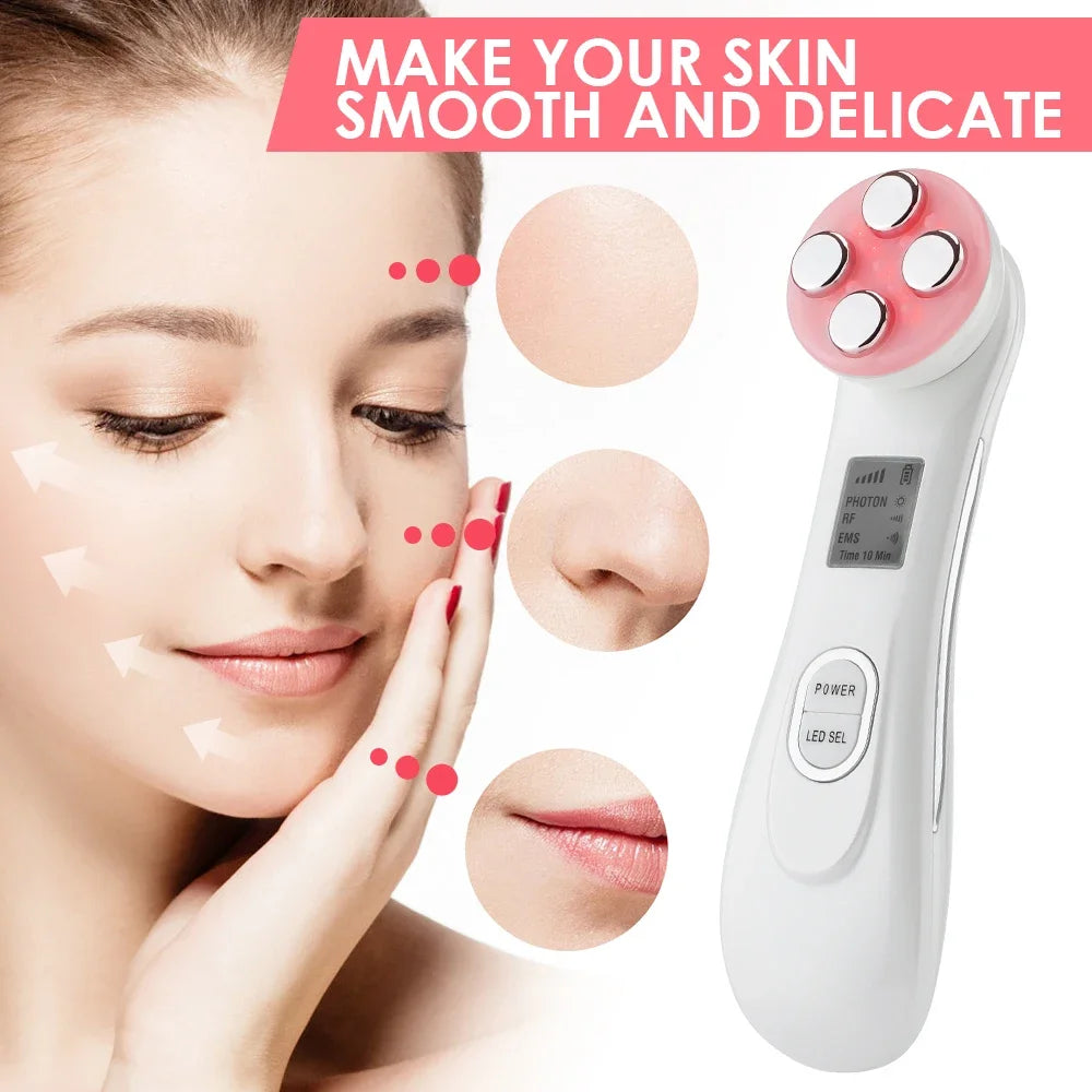 EMS Facial LED Beauty Device