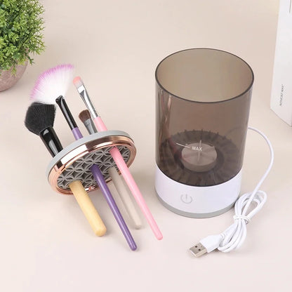 Portable USB Electric Makeup Brush Cleaner Machine