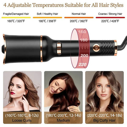 Automatic Rotating Hair Curler