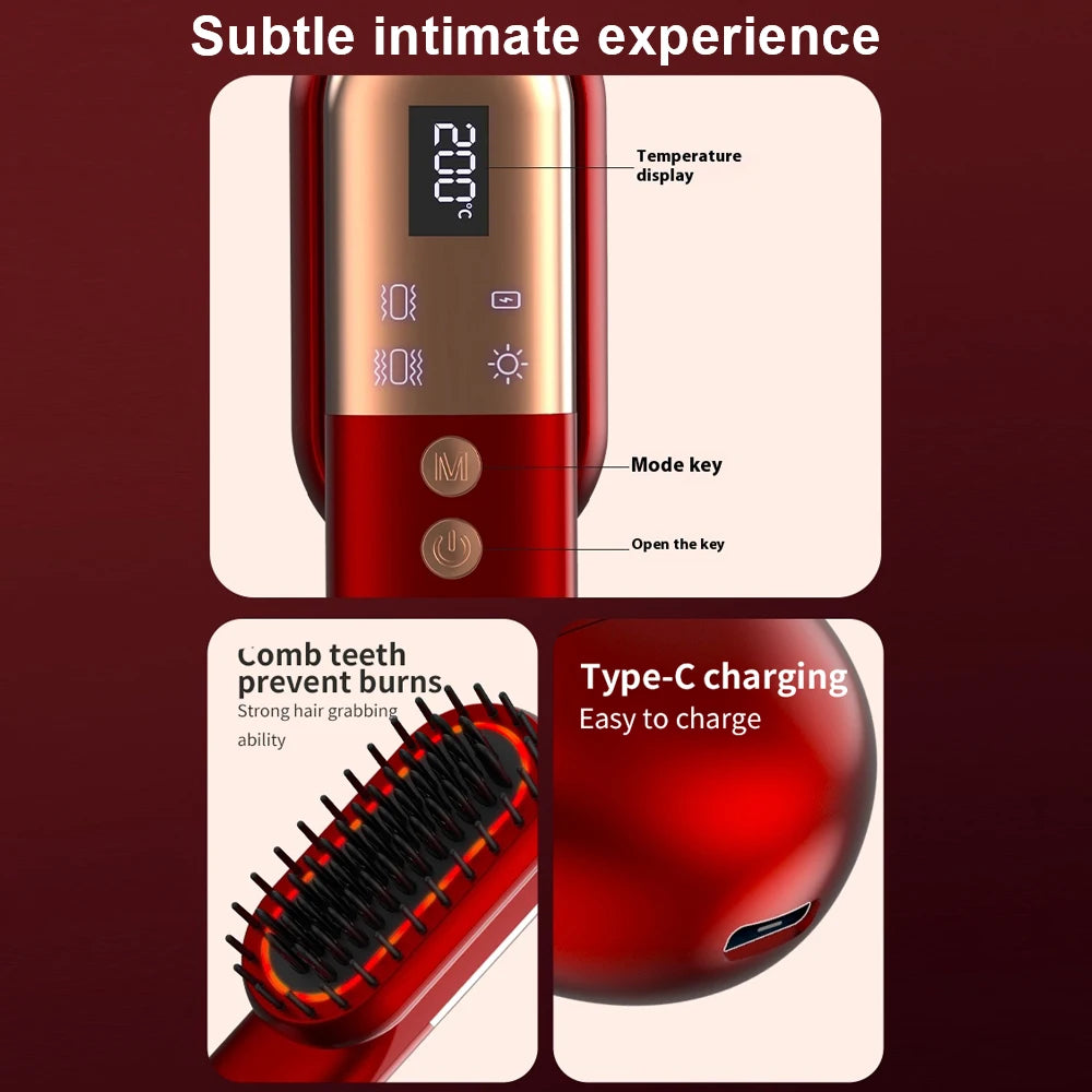 Red Light Therapy Comb – Scalp Care & Hair Growth Stimulator