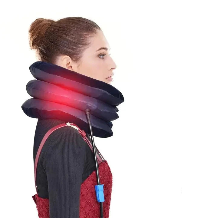 Inflatable 3-Layer Neck Massager