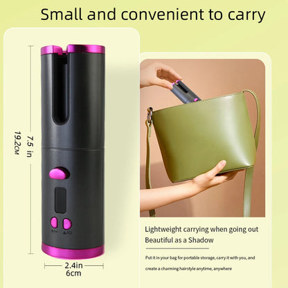 Wireless Automatic Hair Waver