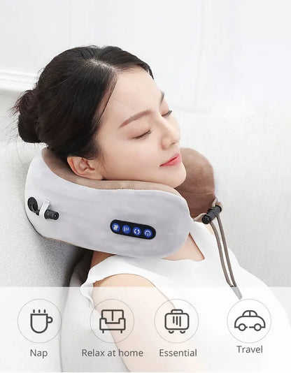 Rechargeable U-Shaped Neck and Shoulder Massager