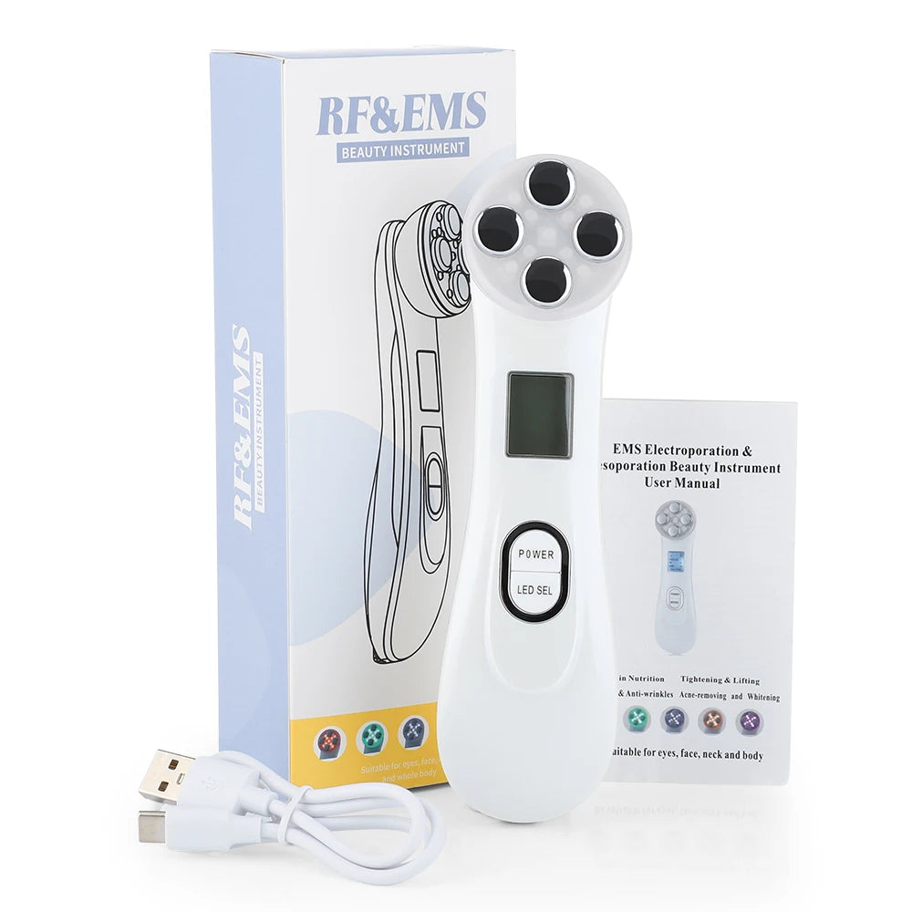 EMS Facial LED Beauty Device